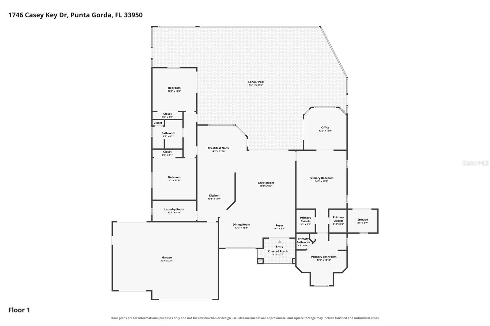 1746 CASEY KEY DRIVE, Punta Gorda, FL 33950