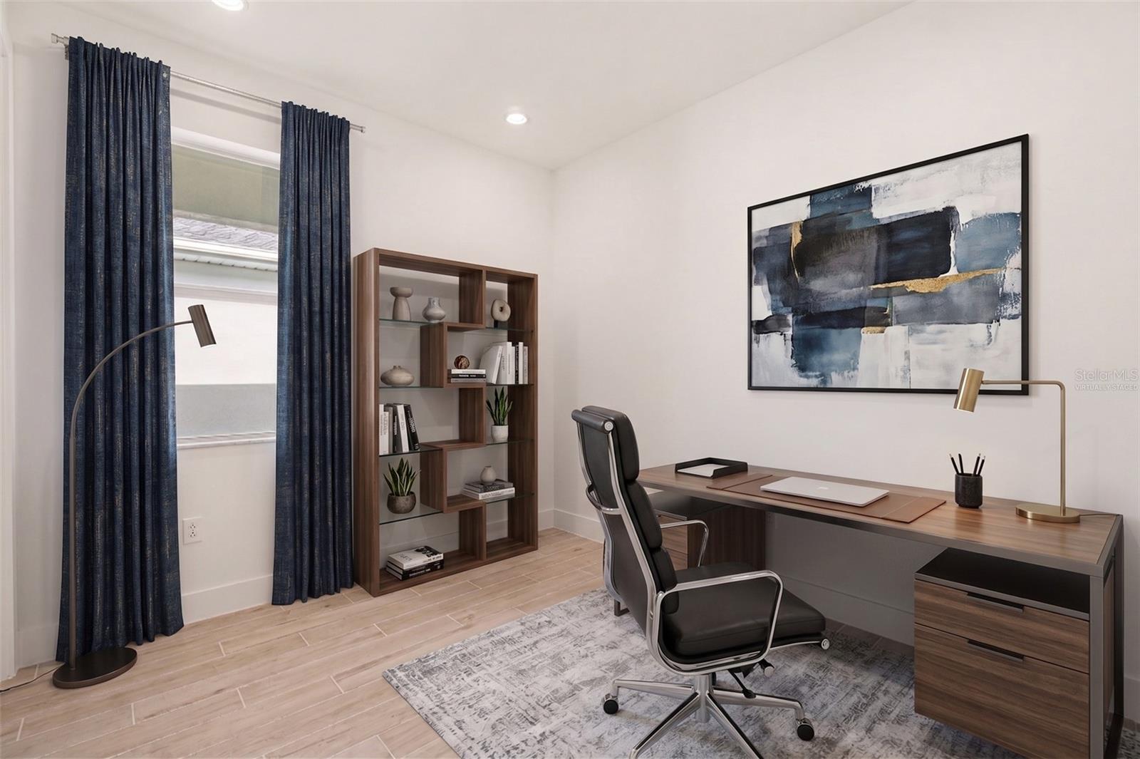 Virtually Staged as Office