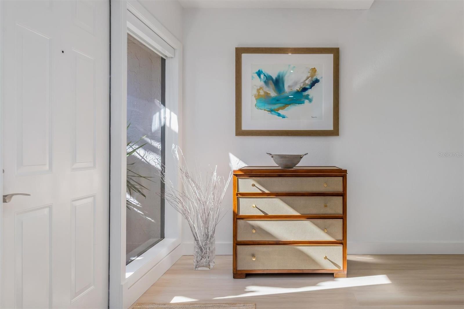 Front door and foyer