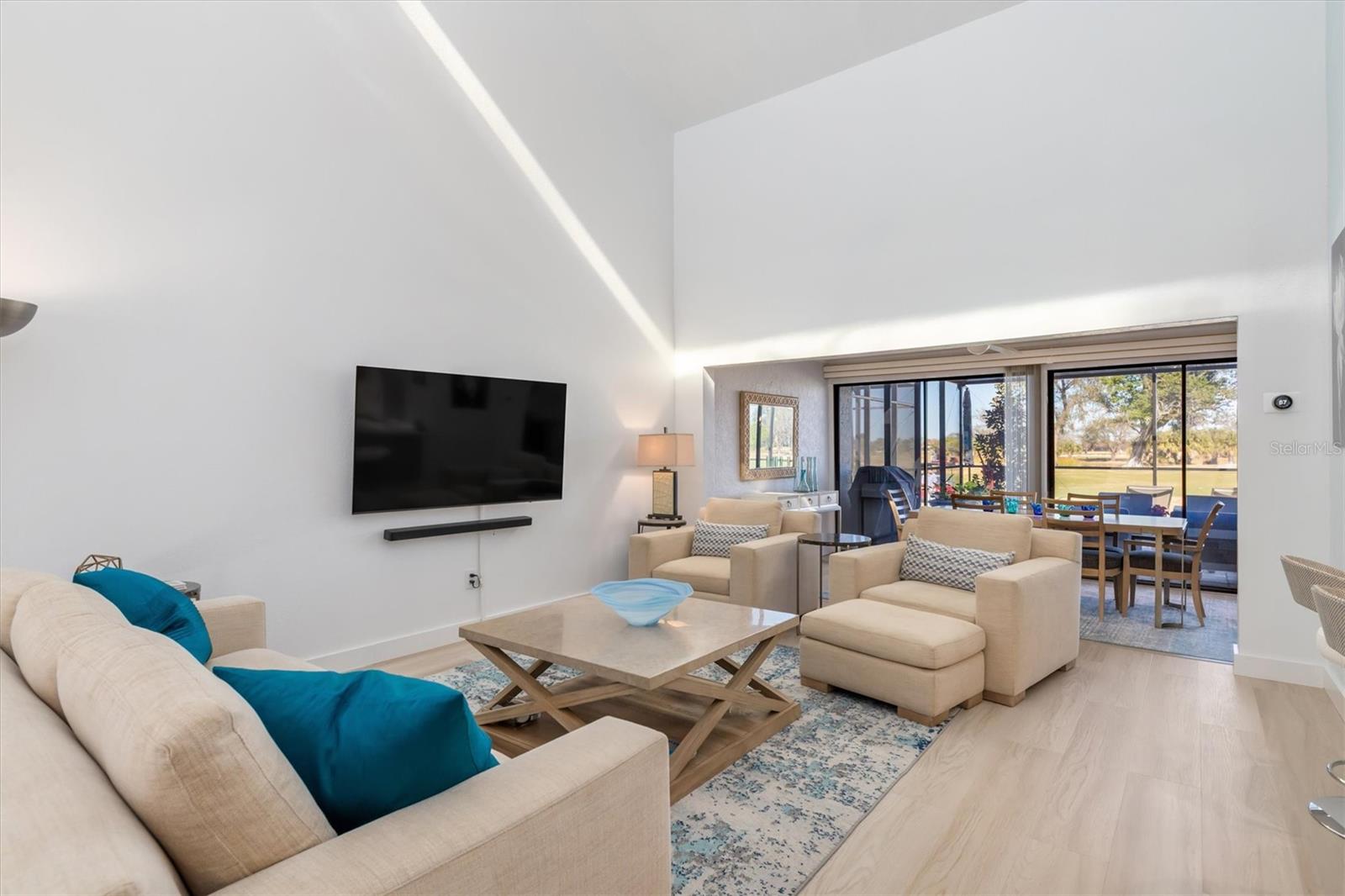 great room furnished