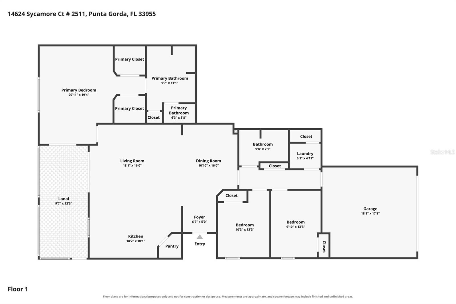 14624 SYCAMORE COURT, #2511, Punta Gorda, FL 33955