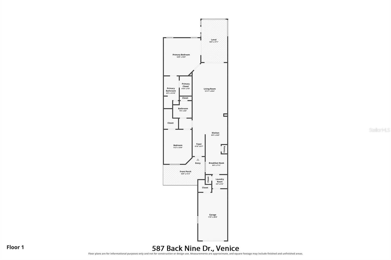 587 BACK NINE DRIVE, Venice, FL 34285
