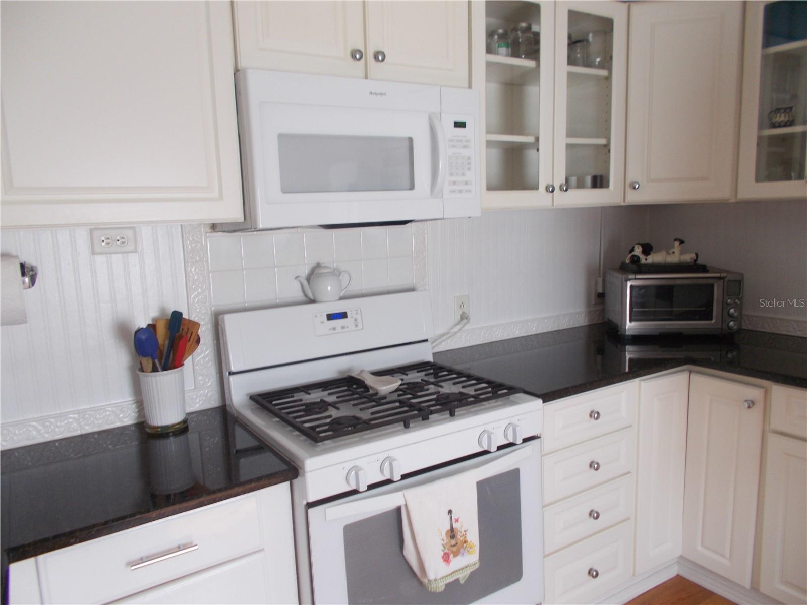 Kitchen showing gas stove Kitchen showing gas stove