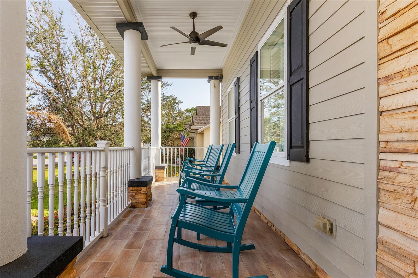 Porch that dreams are made of.