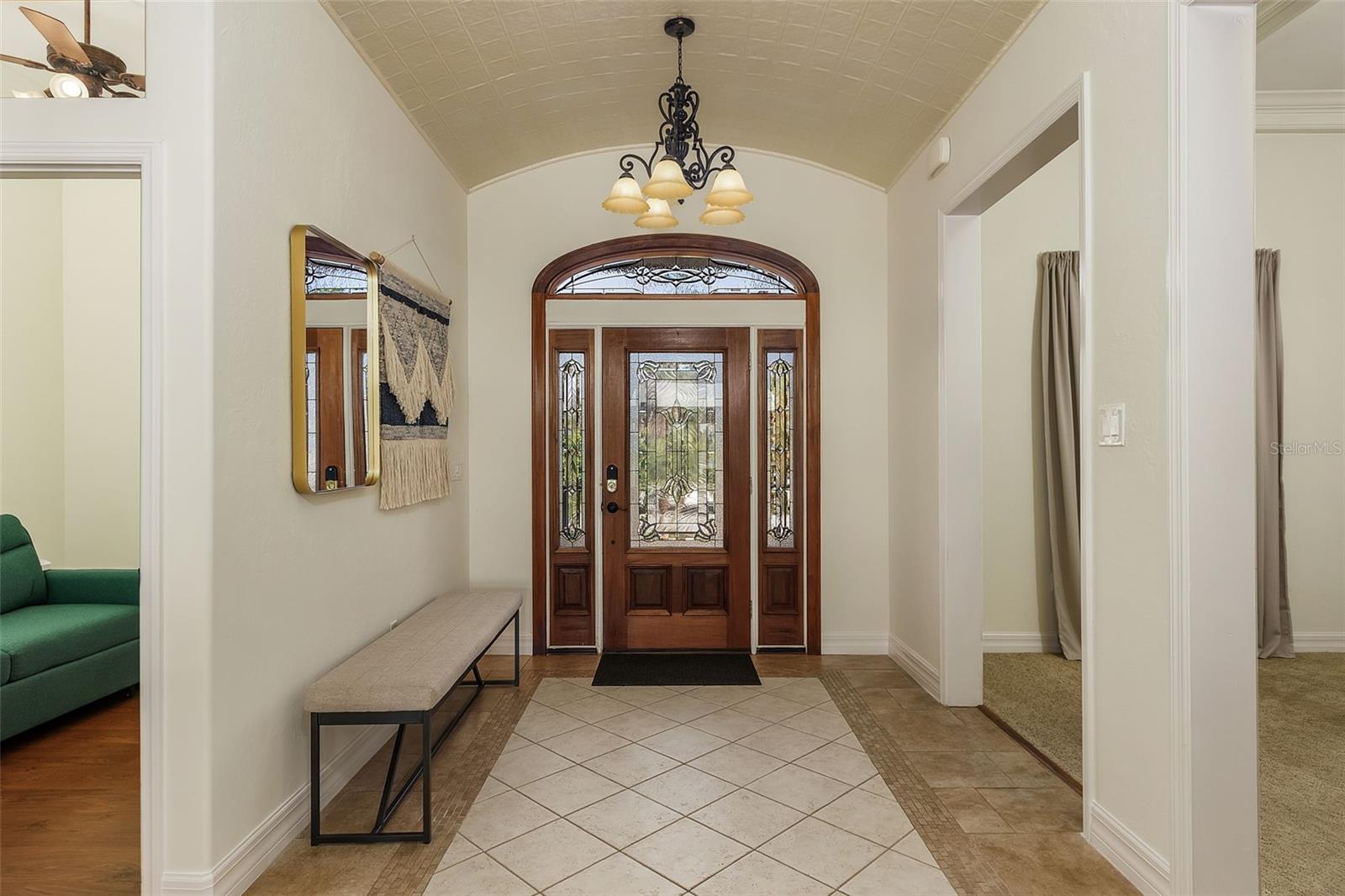 Stunning entryway.