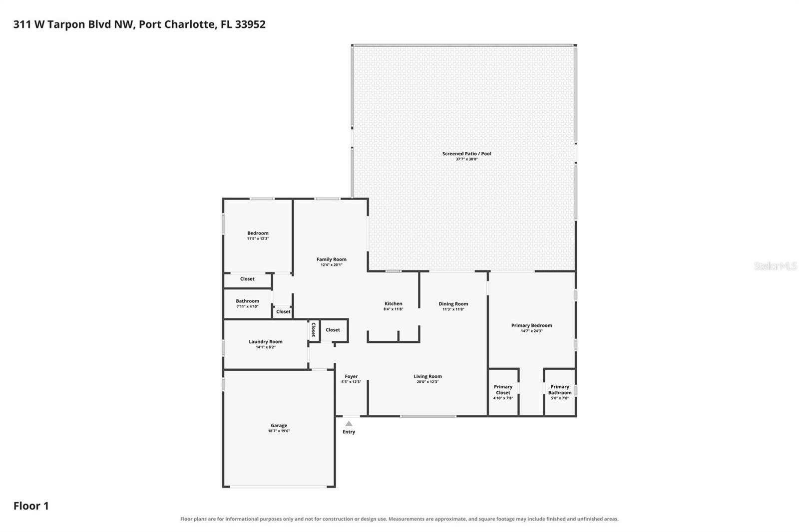 311 W TARPON BOULEVARD NW, Port Charlotte, FL 33952