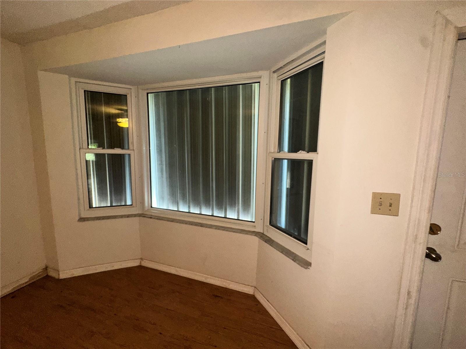 Living room bay window Living room bay window