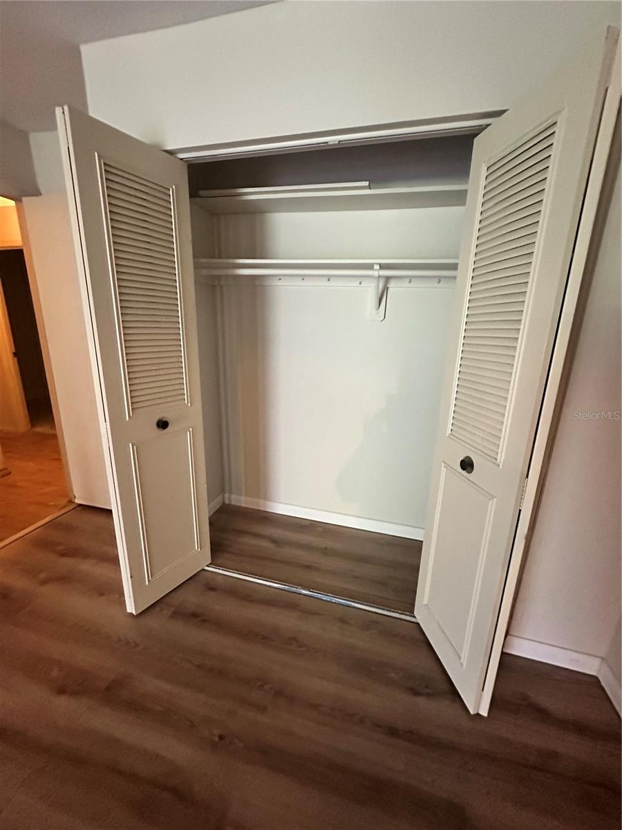 Additional primary closet