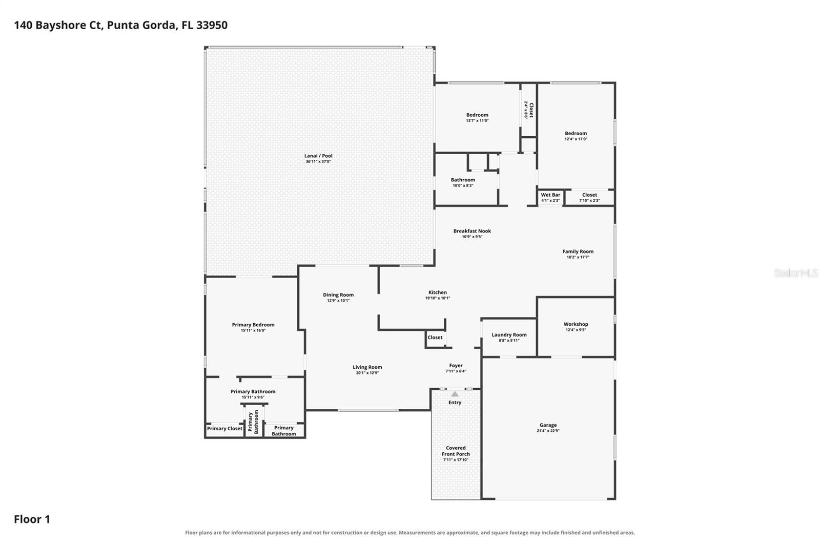 140 BAYSHORE COURT, Punta Gorda, FL 33950