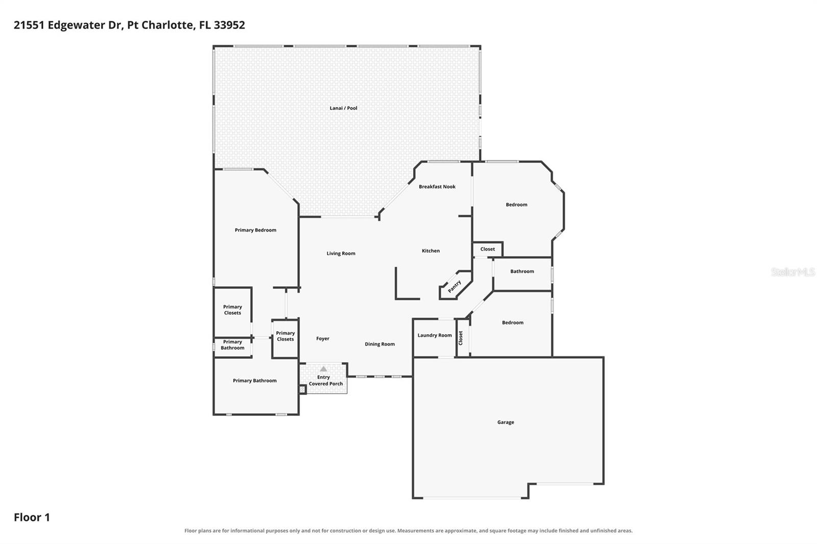 21551 EDGEWATER DRIVE, Port Charlotte, FL 33952