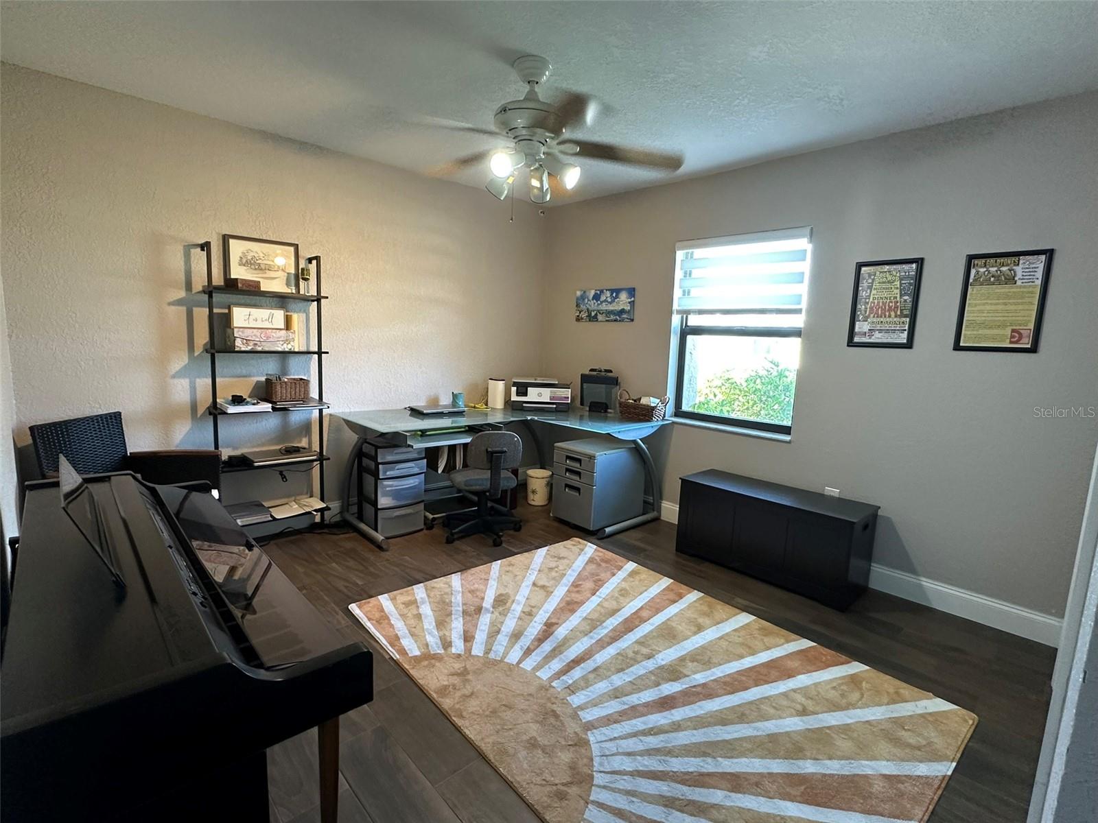 3rd bedroom currently being used as an office