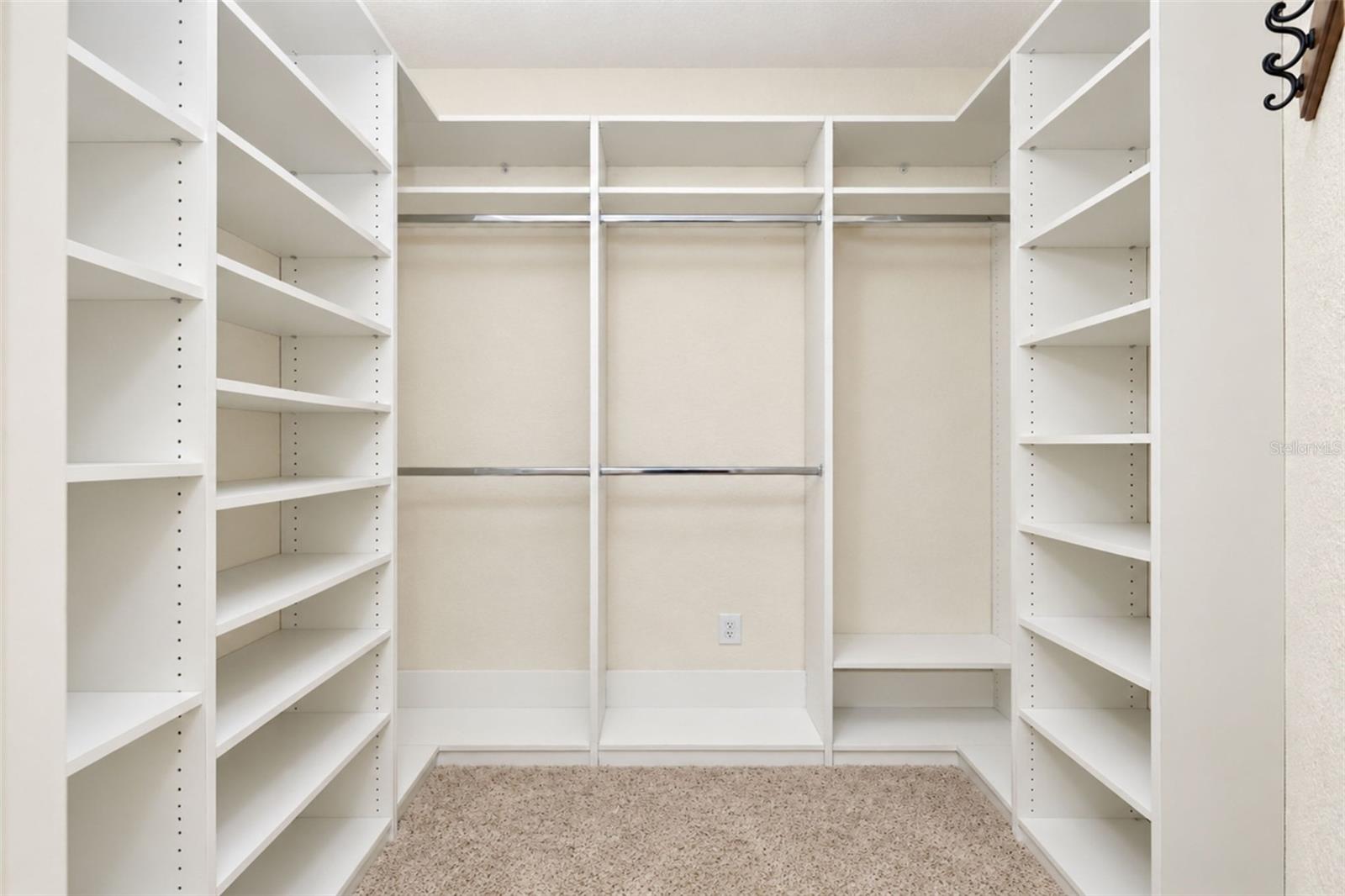 2 of 2 Walk-in Closets in Primary Bedroom