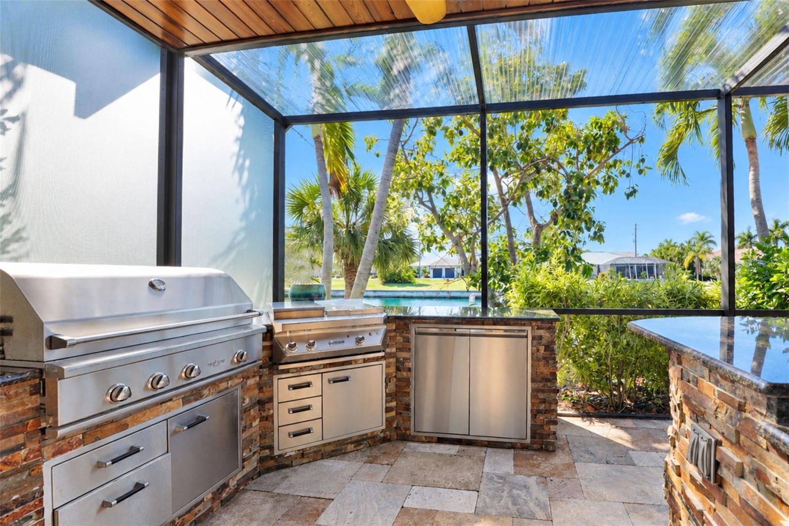 Outdoor kitchen