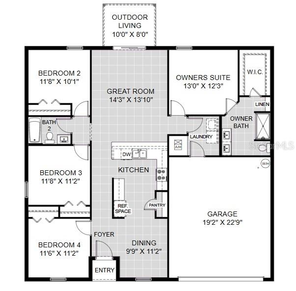 1825 N SAN MATEO DRIVE, North Port, FL 34288