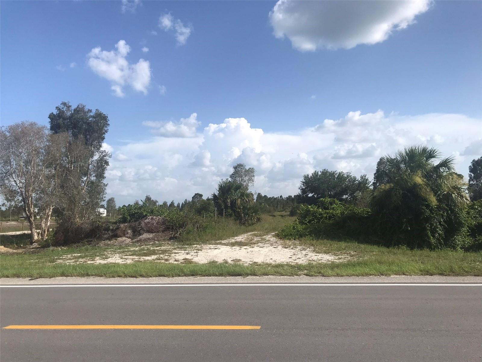 Entrance to the 70 acres.