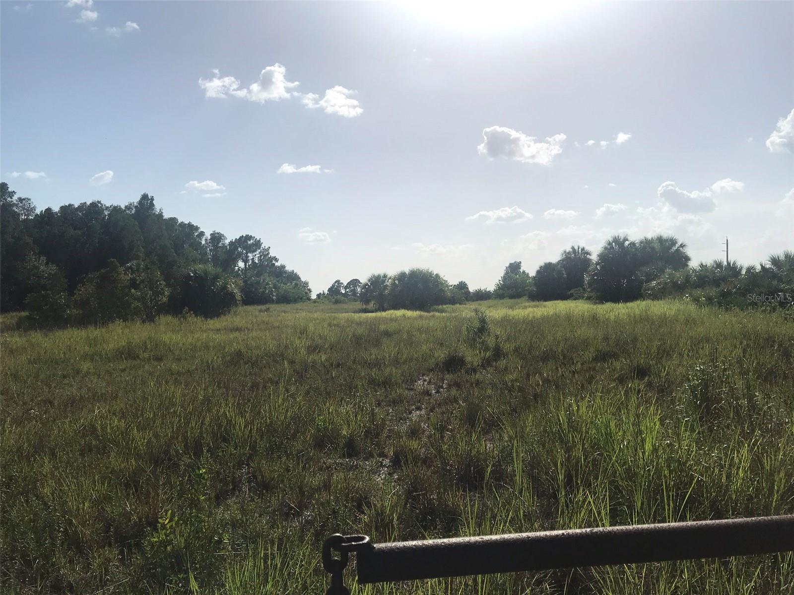 North end of the 70 acres.