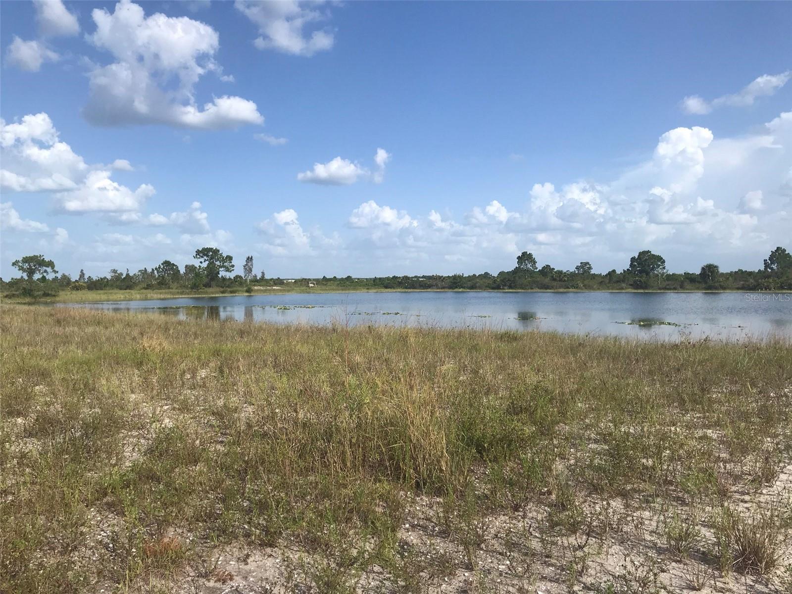 East end of 70 acre lake.