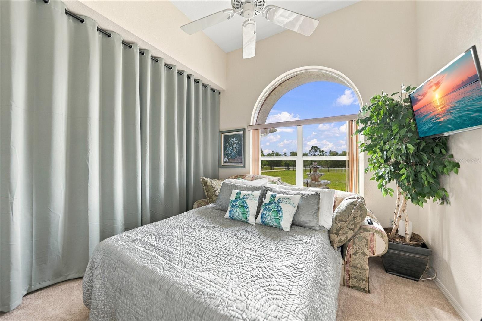 DEN with French Doors