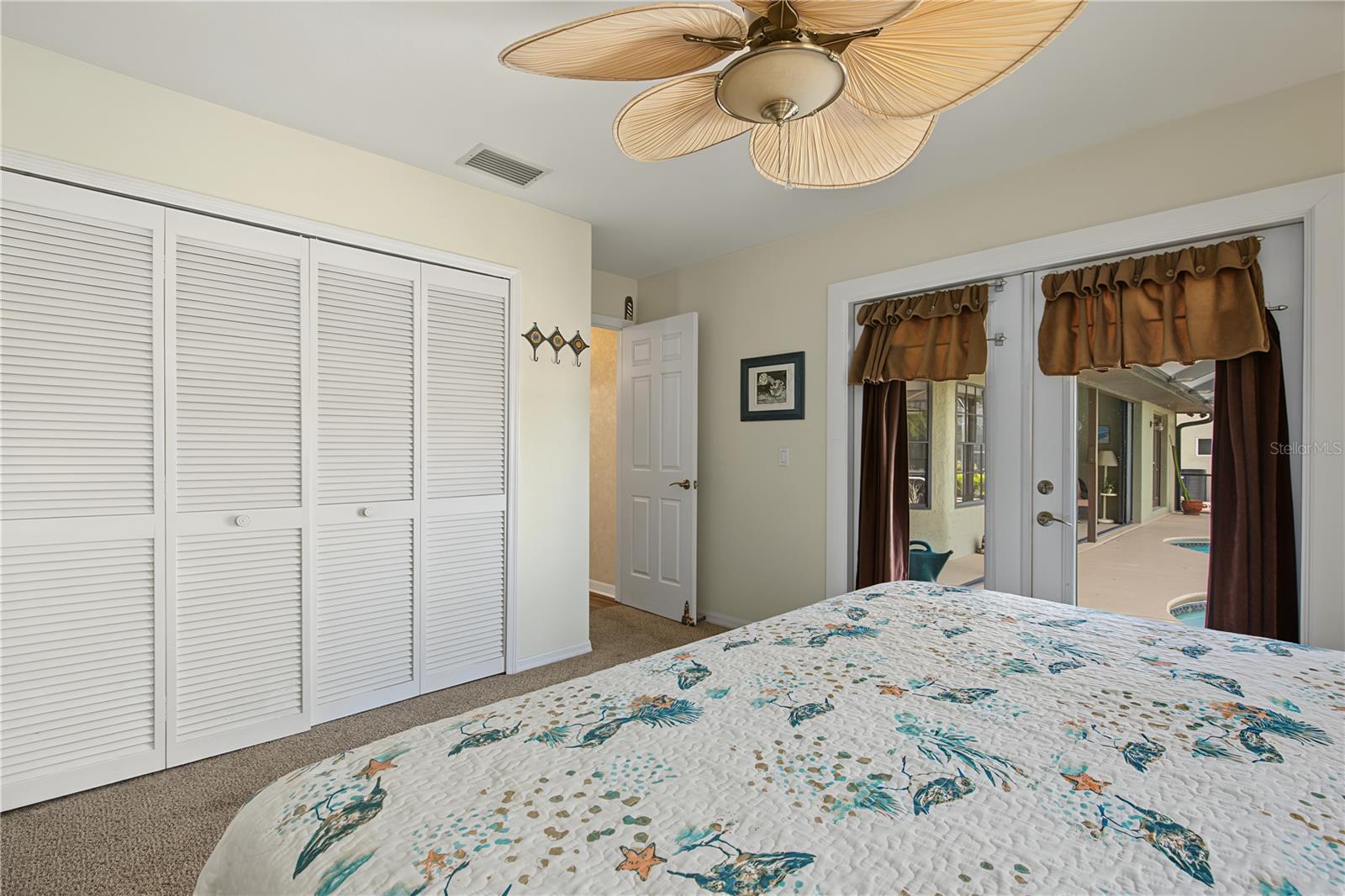 Second bedroom with pool/lanai access