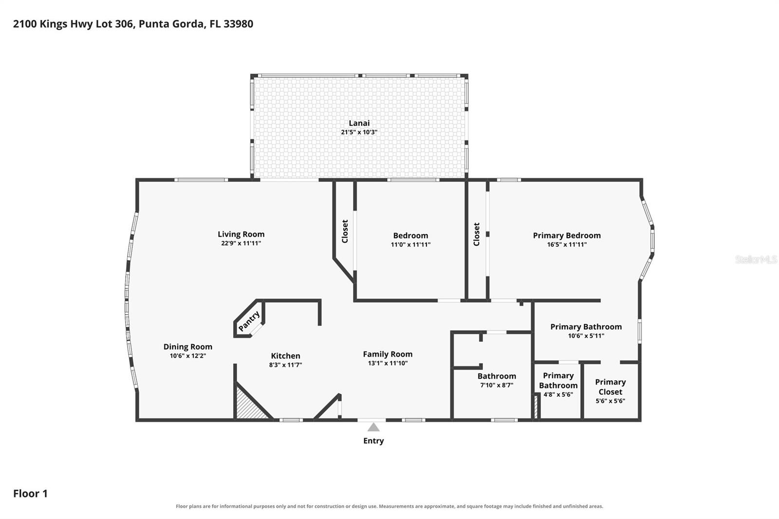 2100 KINGS HIGHWAY, #306, Port Charlotte, FL 33980