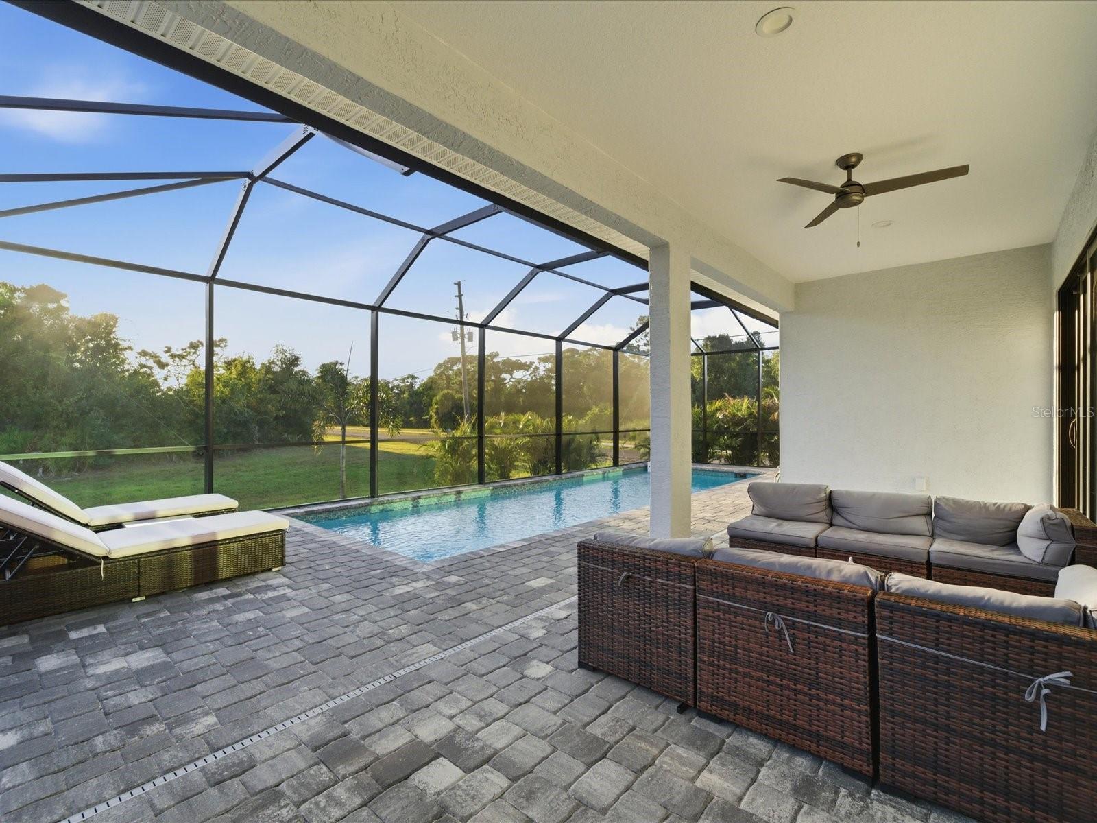 Lanai and pool deck