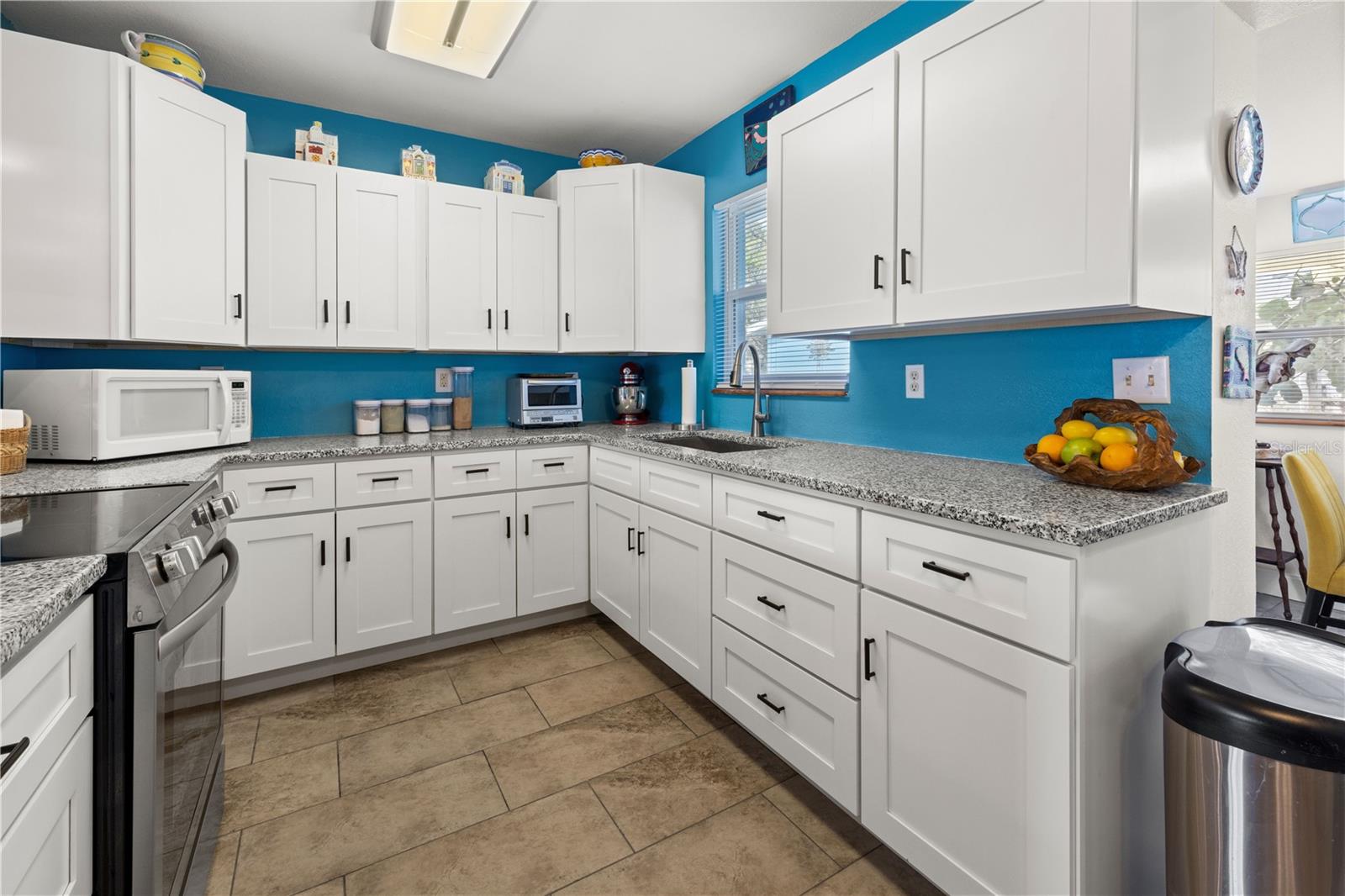 Here's another view of the kitchen.