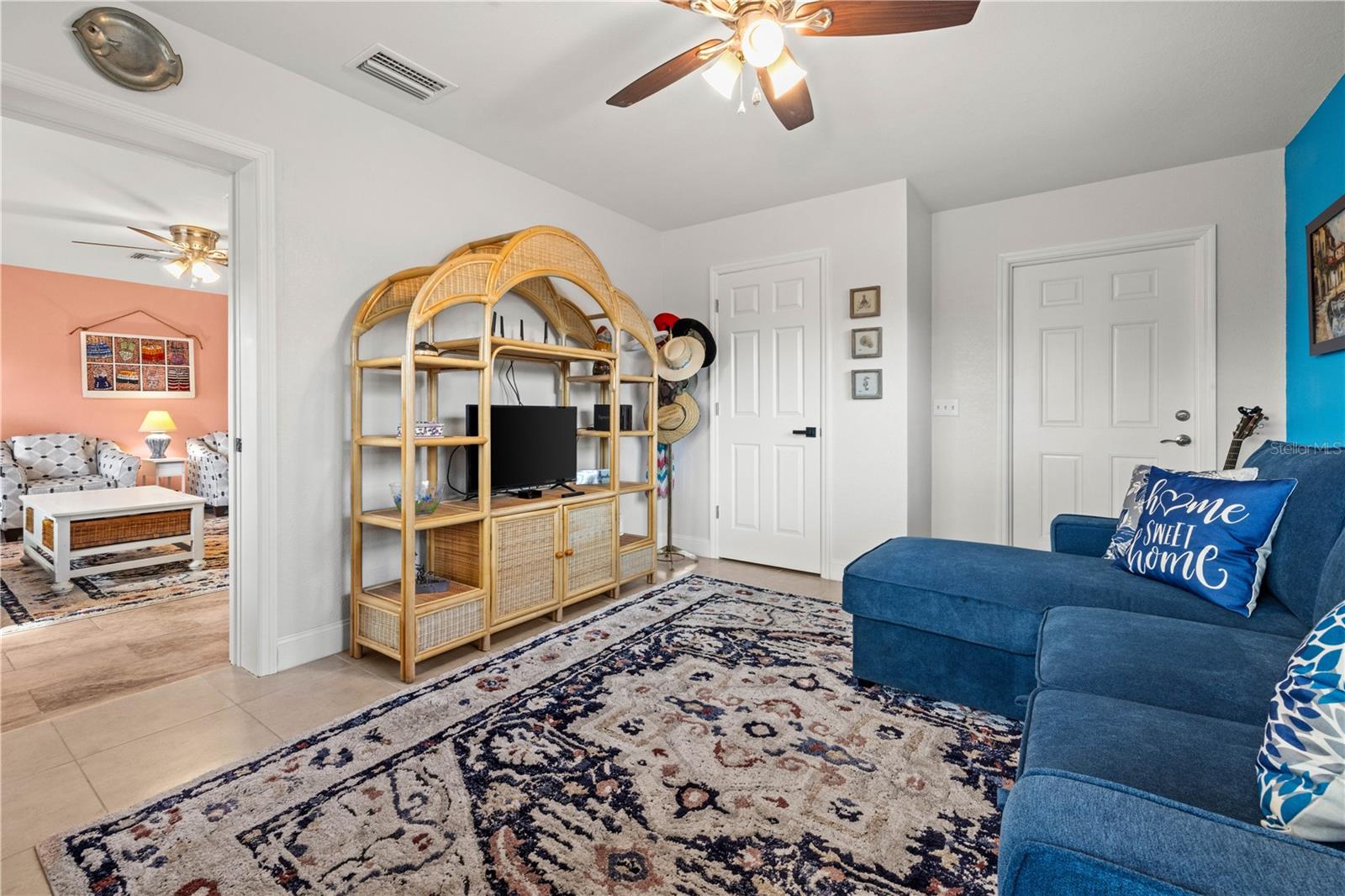 Here you can see the walk-in closet associated with the third bedroom.