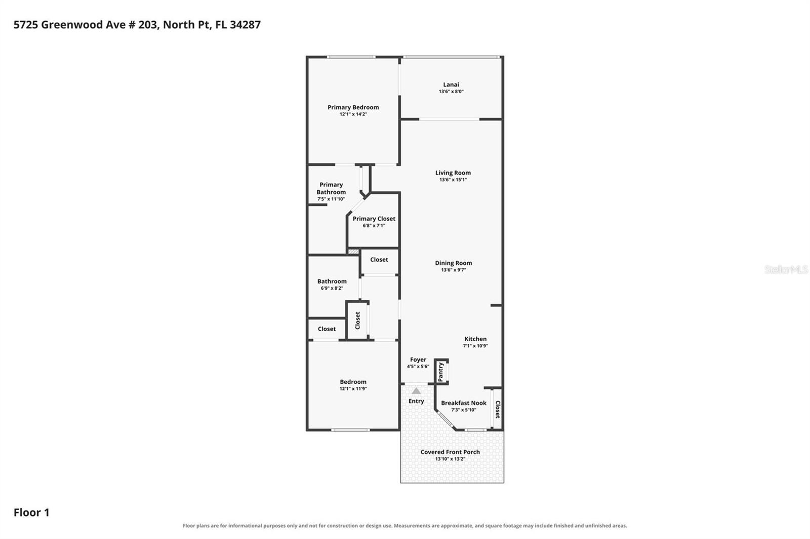 5725 GREENWOOD AVENUE, #4203, North Port, FL 34287