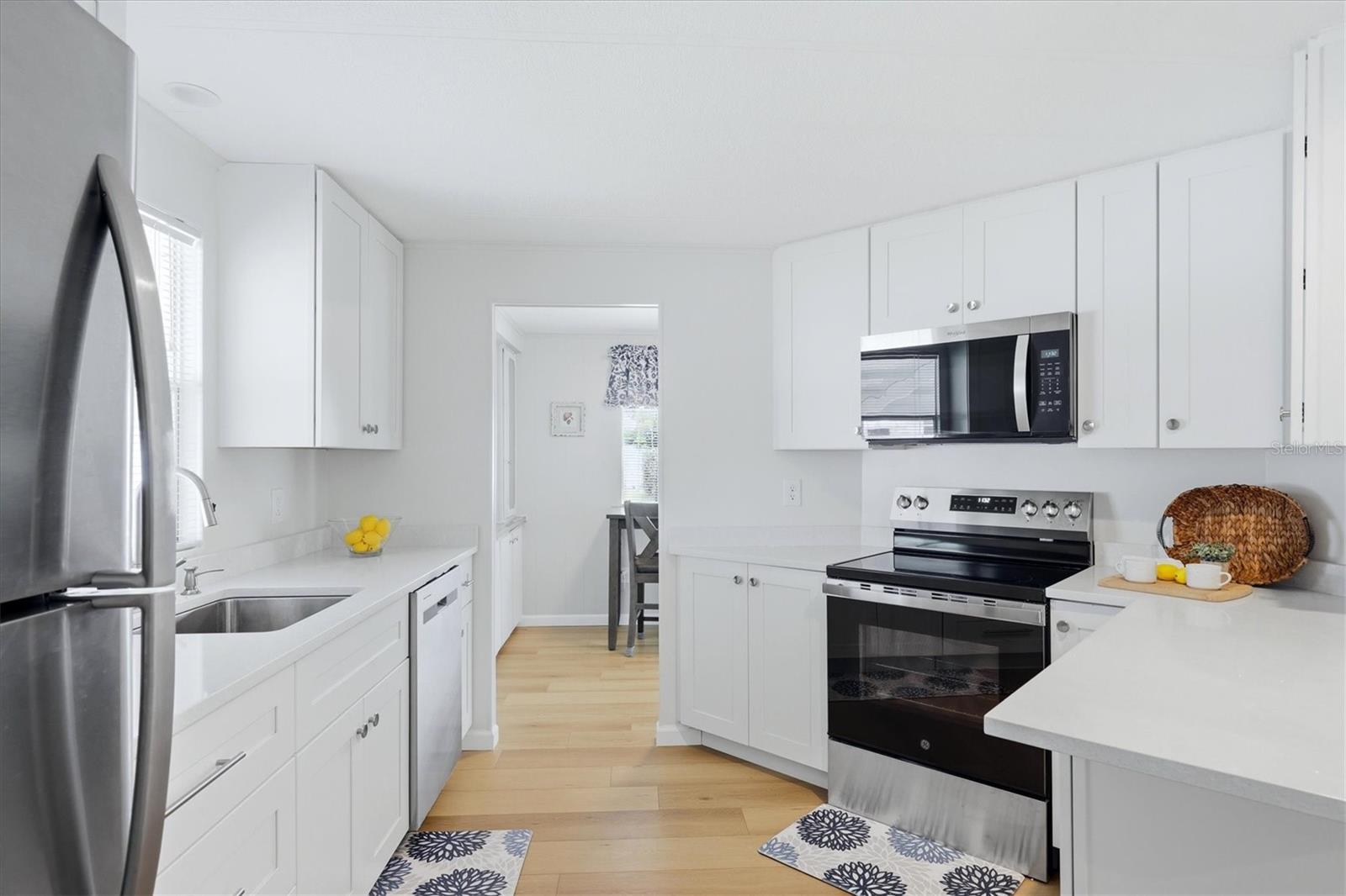 Soft close cabinets