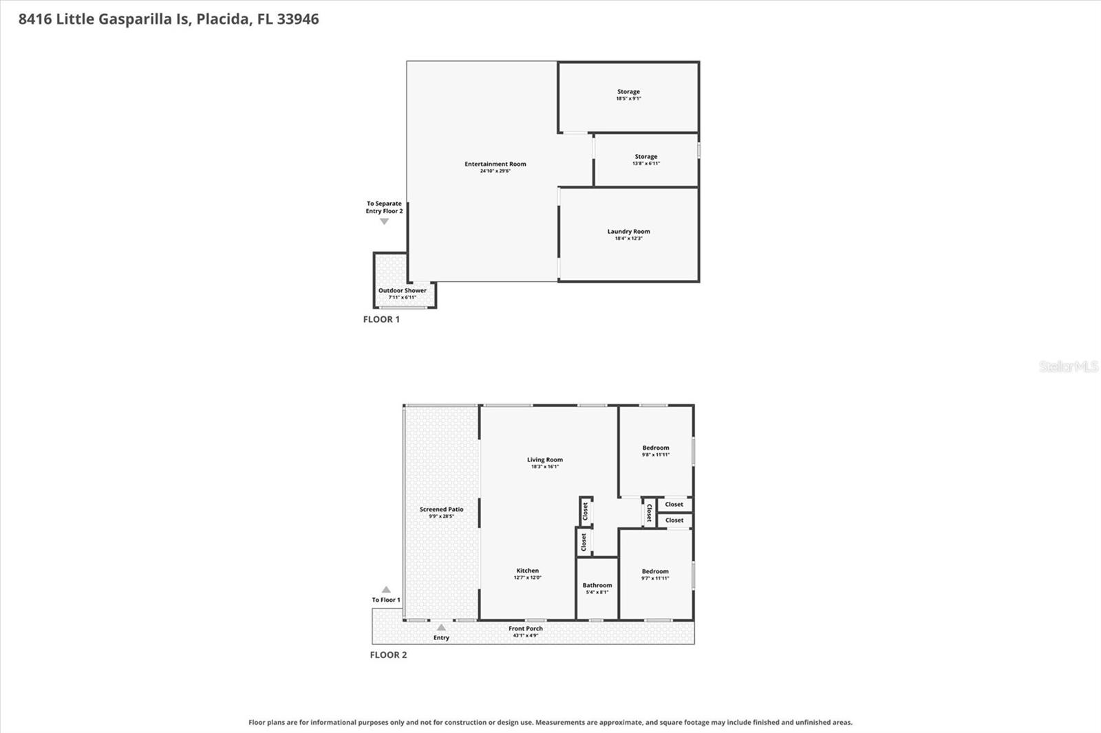 8416 LITTLE GASPARILLA ISLAND, Placida, FL 33946