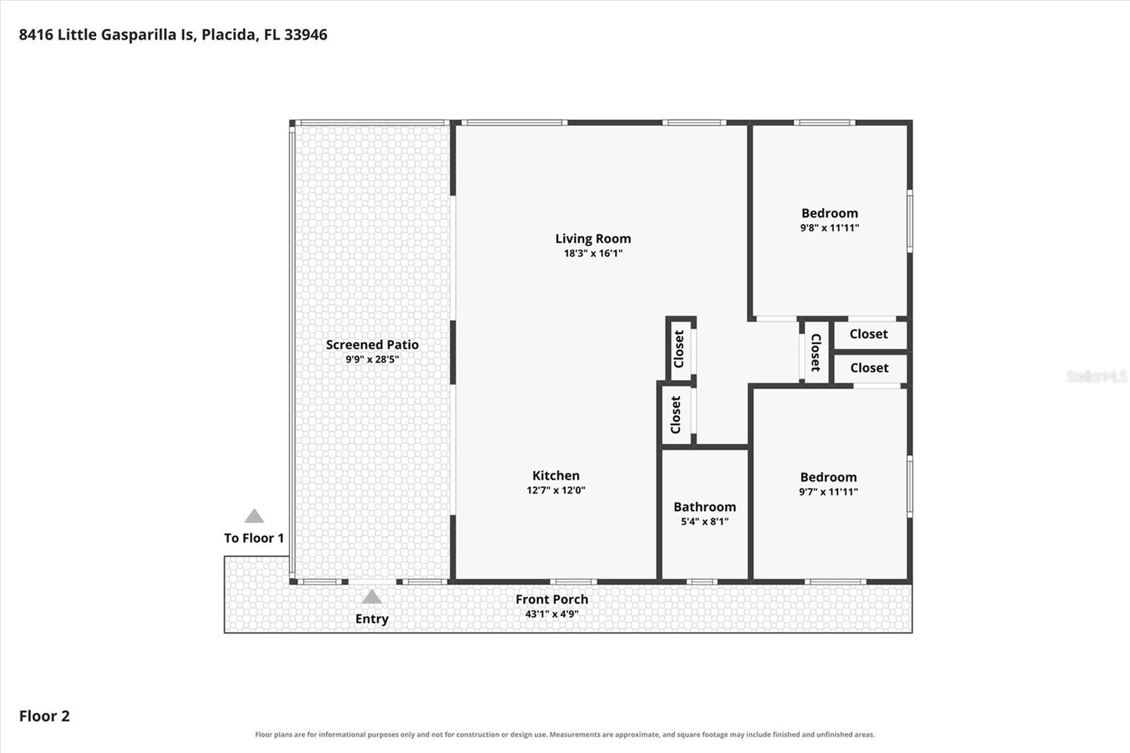 8416 LITTLE GASPARILLA ISLAND, Placida, FL 33946