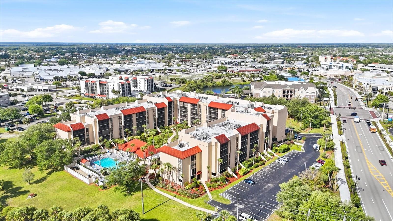 Aerial view of Complex