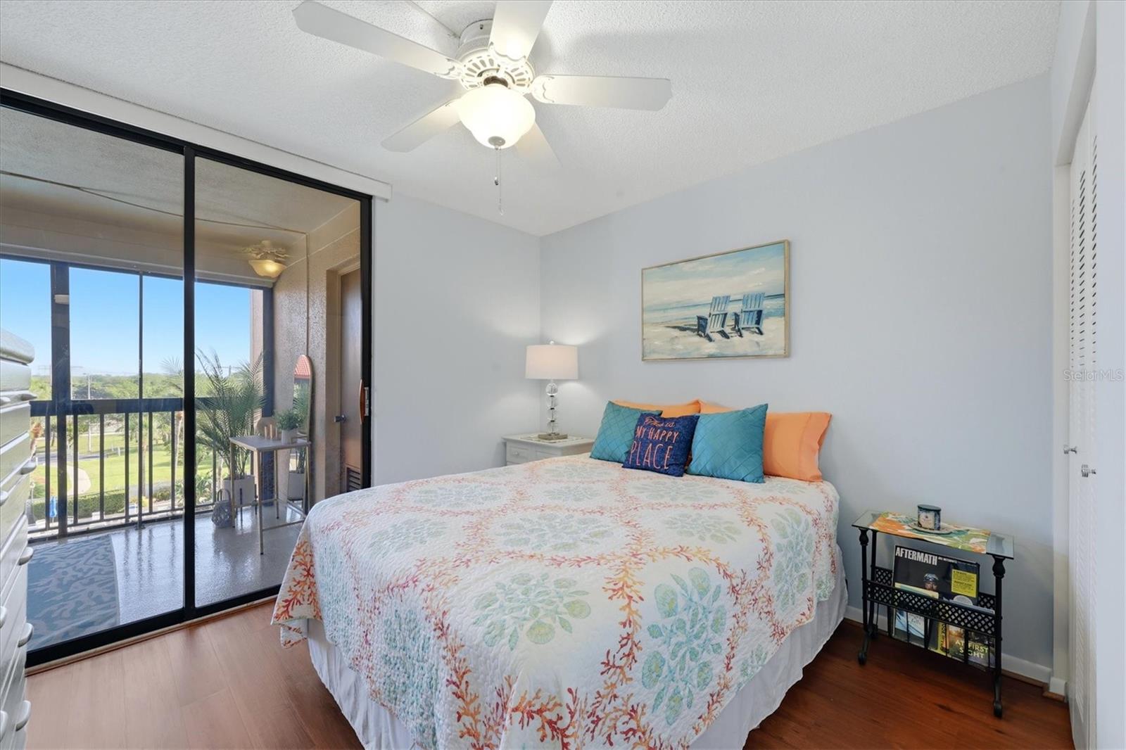 2nd Bedroom with sliders to Lanai