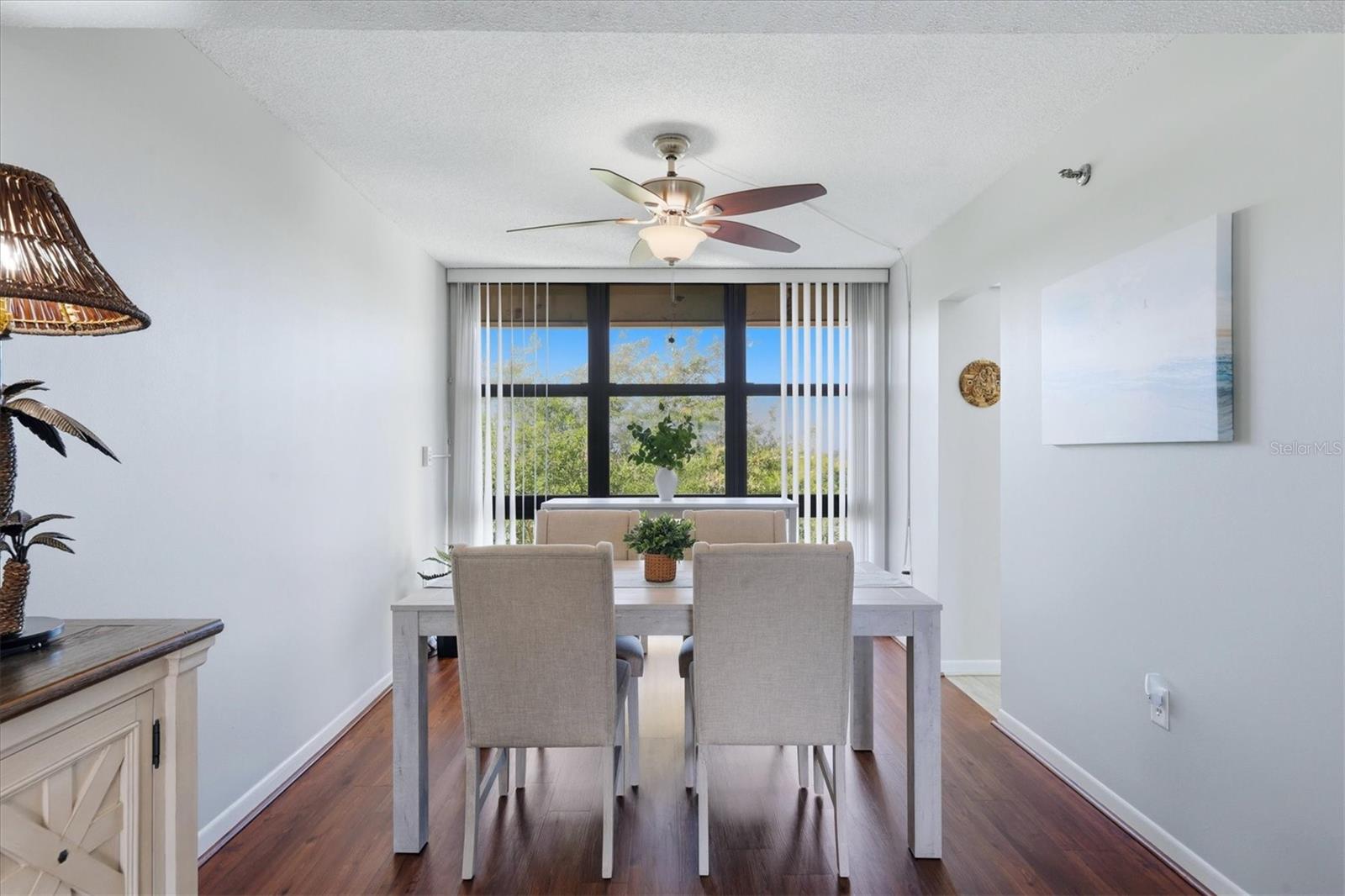 Dining area with entry into Kitchen
