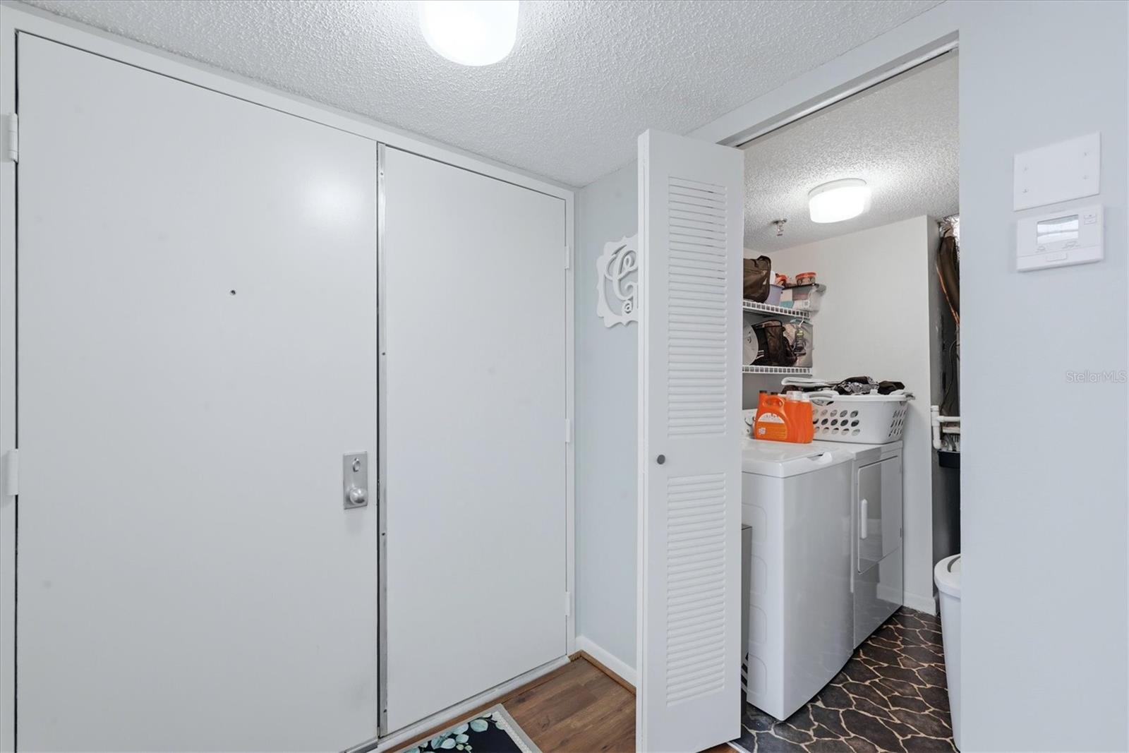 Laundry Room off Entry Way