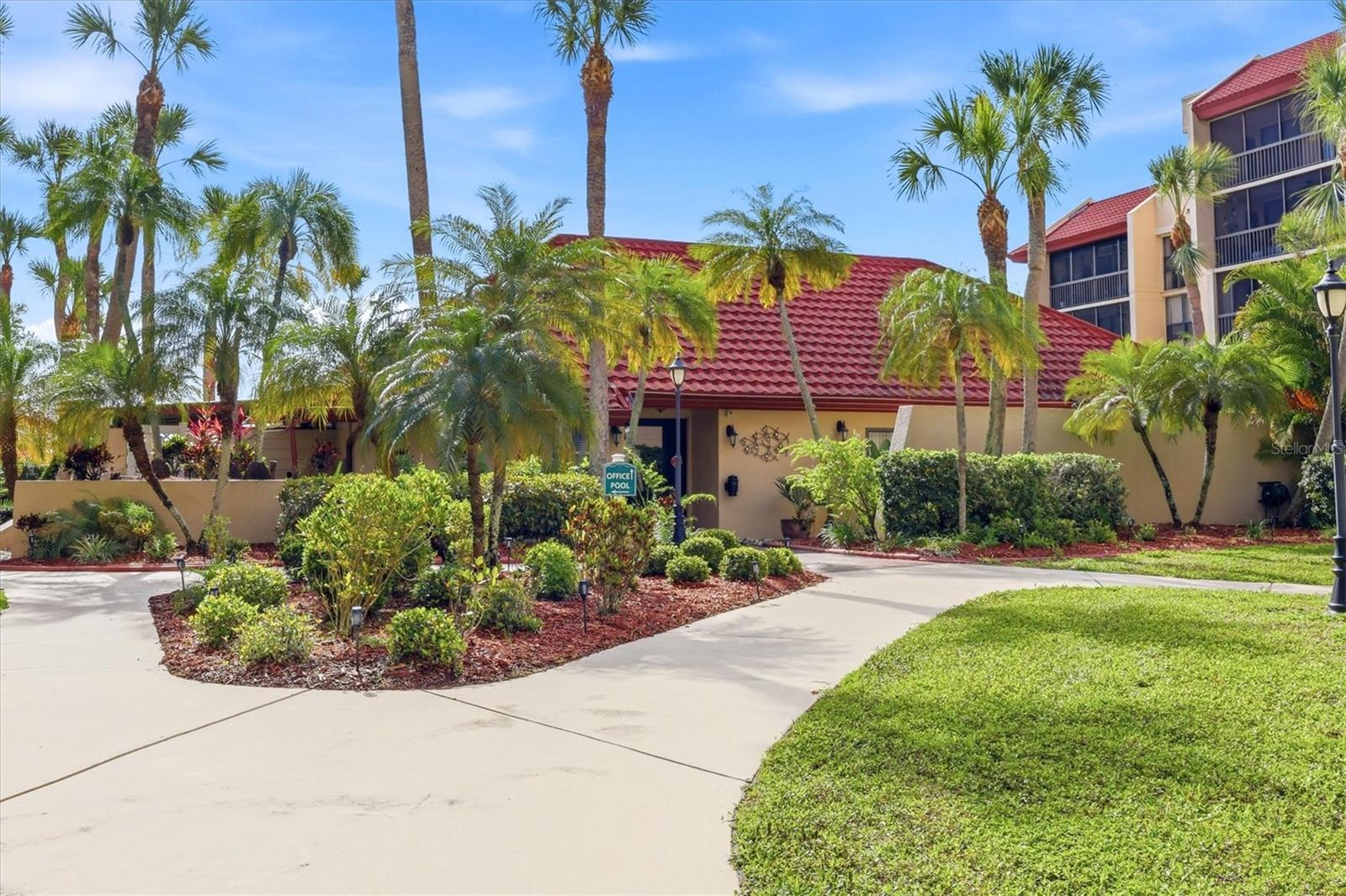 Walkway to Clubhouse
