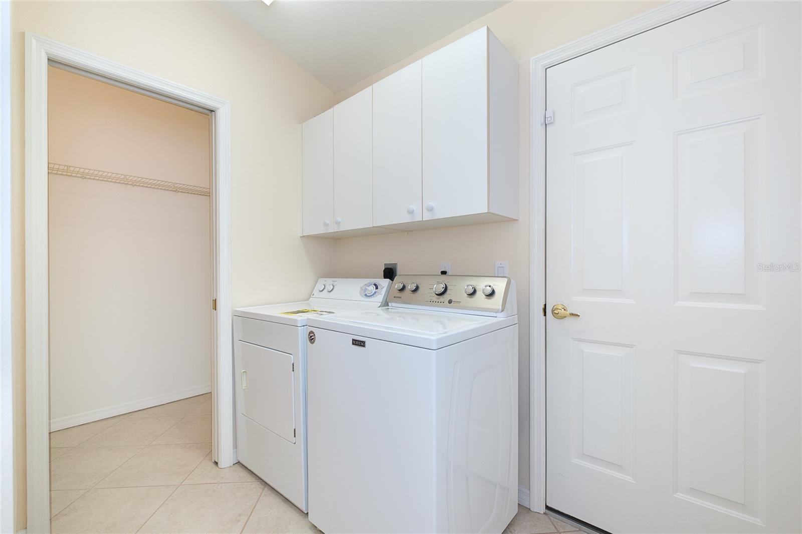 Washer/Dryer AND More Storage Space!