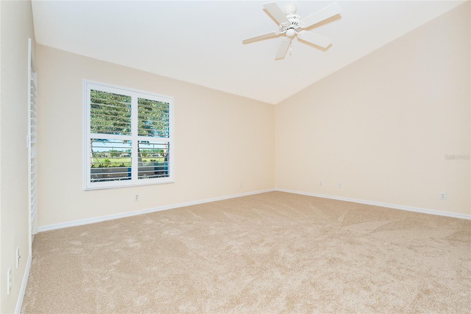 Vaulted Ceilings in Primary Bedroom