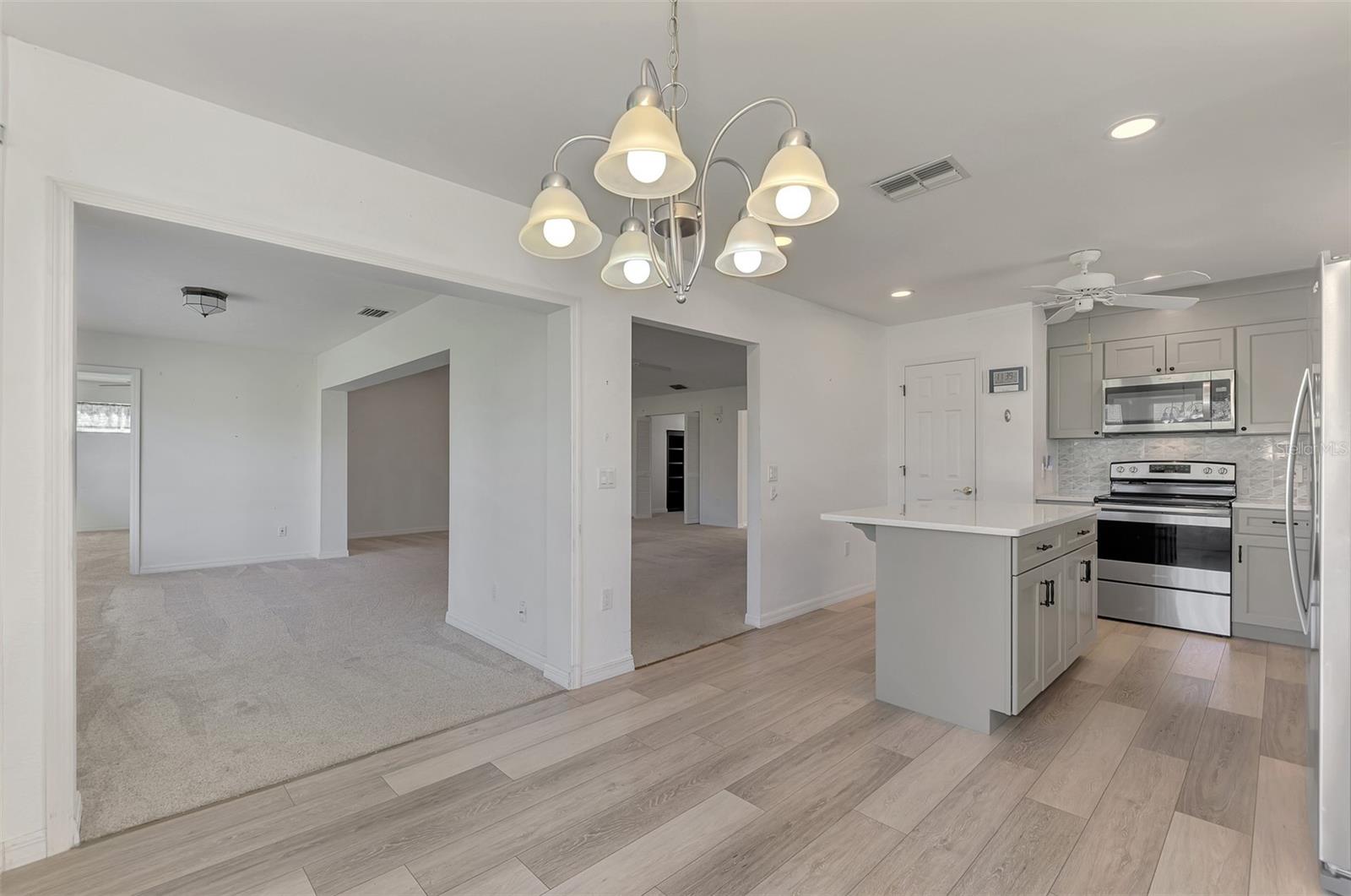 Dining to Kitchen