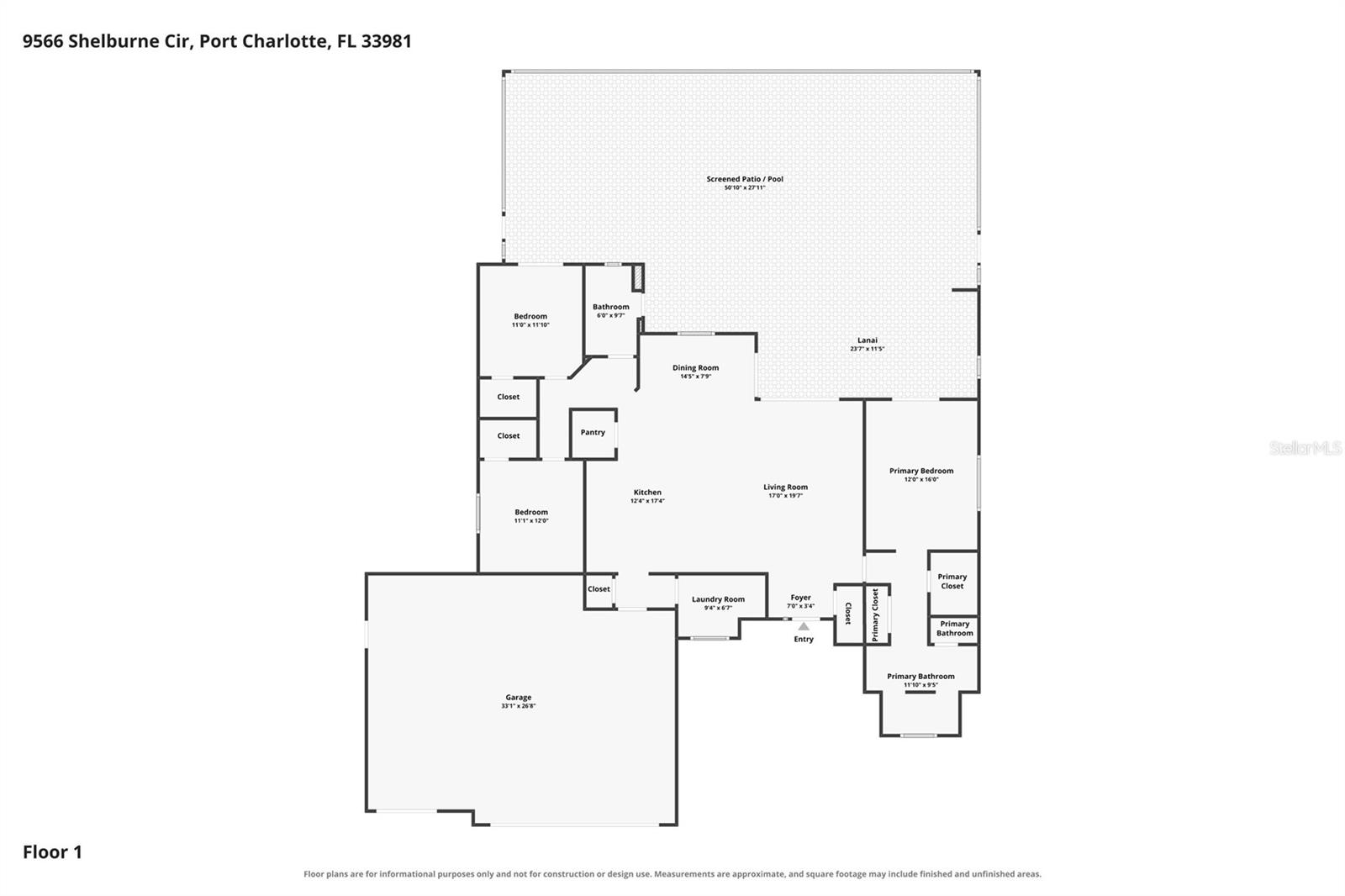 9566 SHELBURNE CIRCLE, Port Charlotte, FL 33981