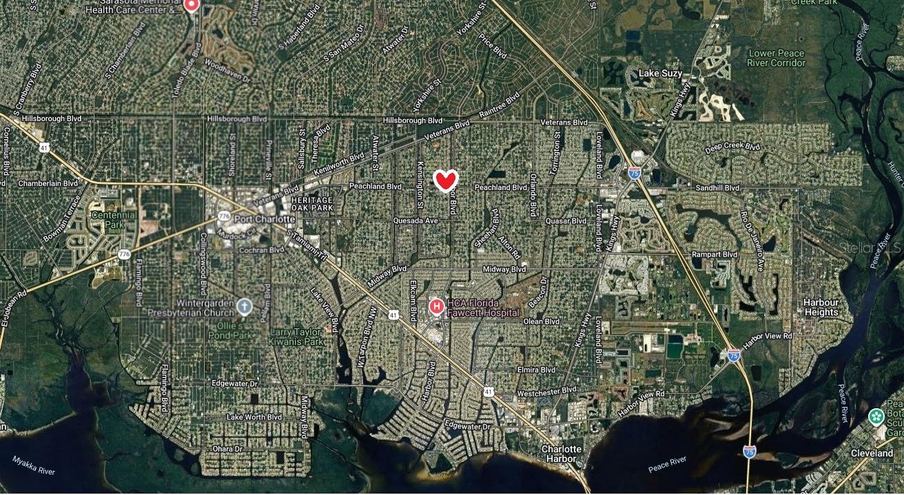 Location in Port Charlotte