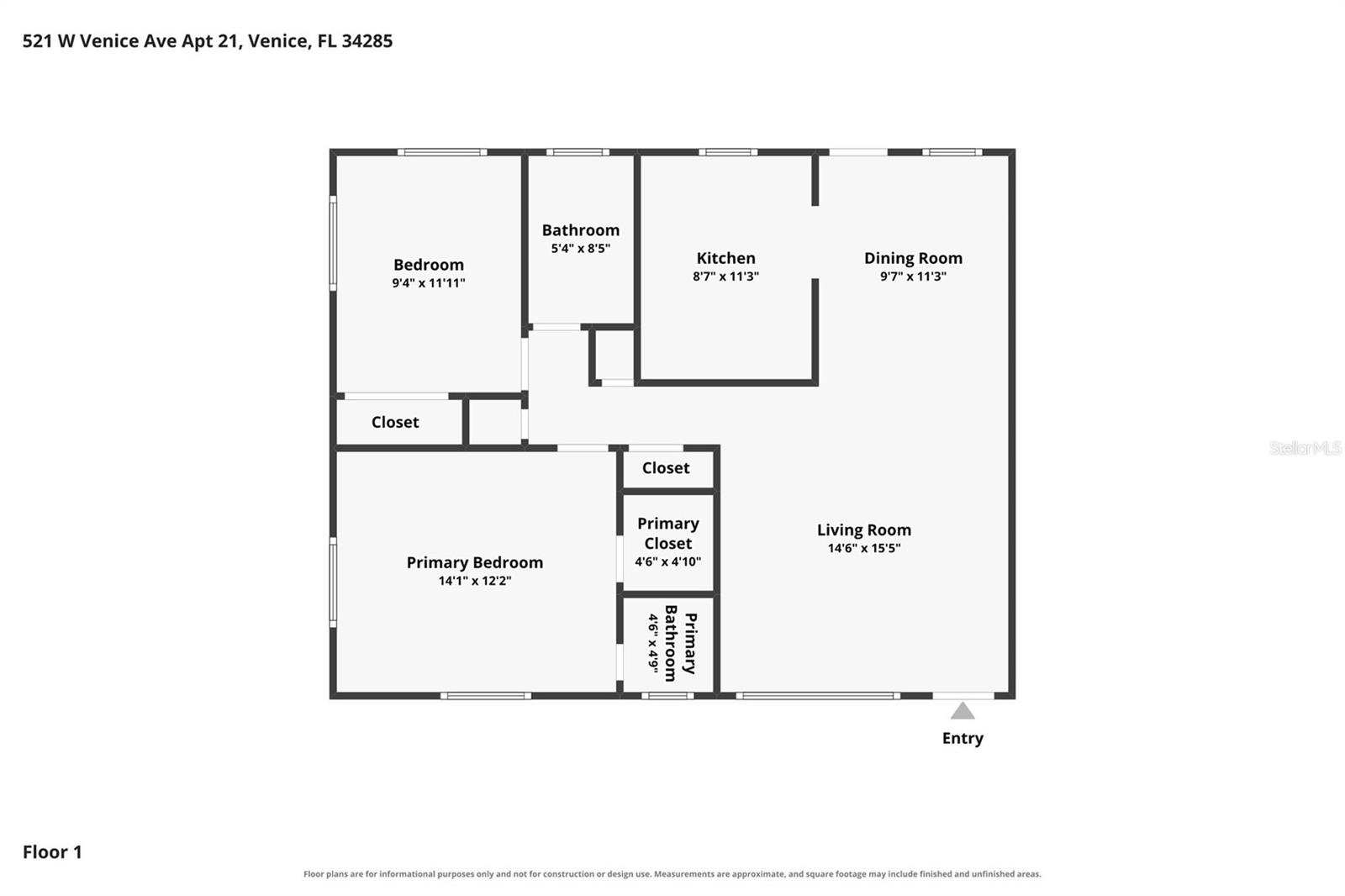 521 W VENICE AVENUE, #21, Venice, FL 34285