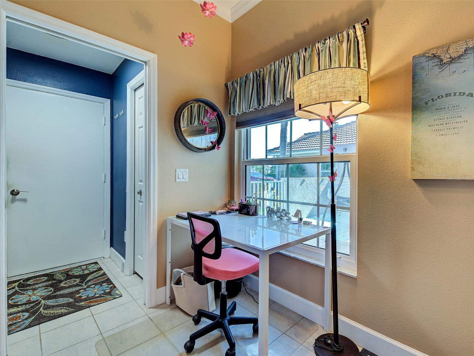 Dinette area or used as an in-home office space.