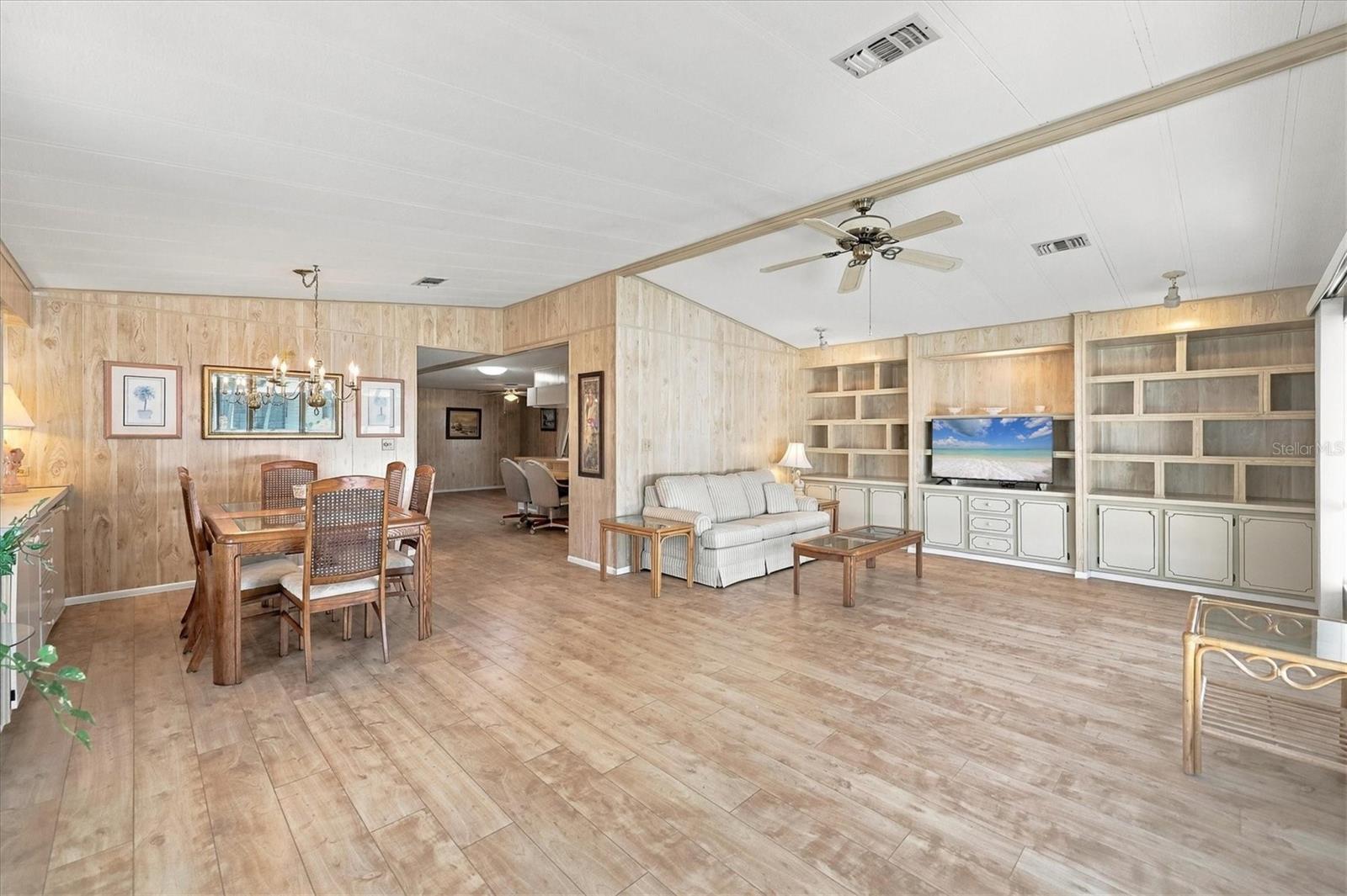 Open floor plan