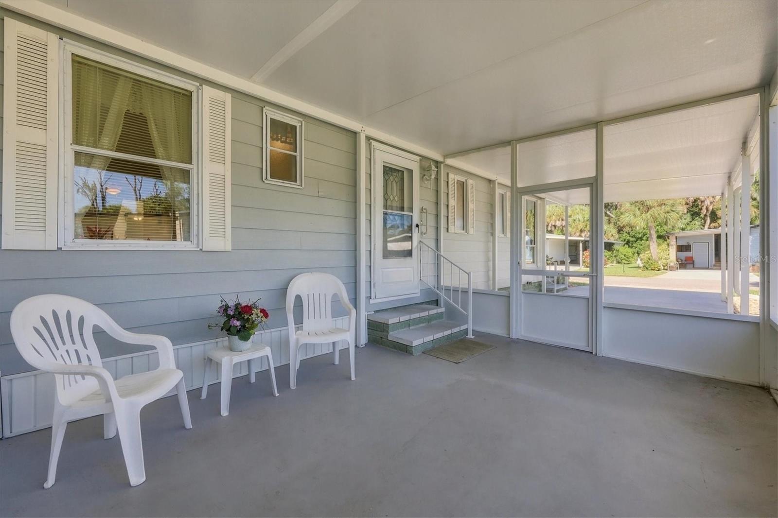 Relax in your screened porch
