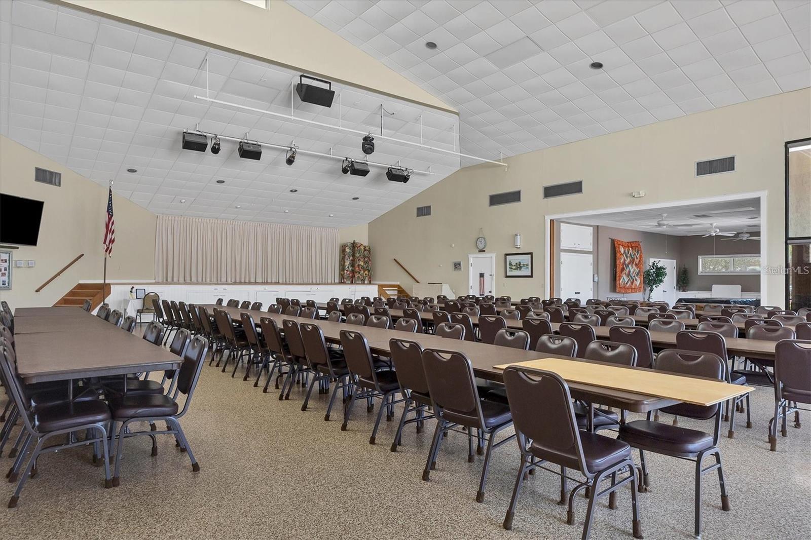 Room for all in clubhouse