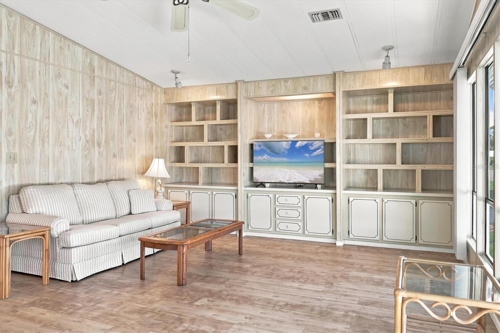 Lighted built-ins