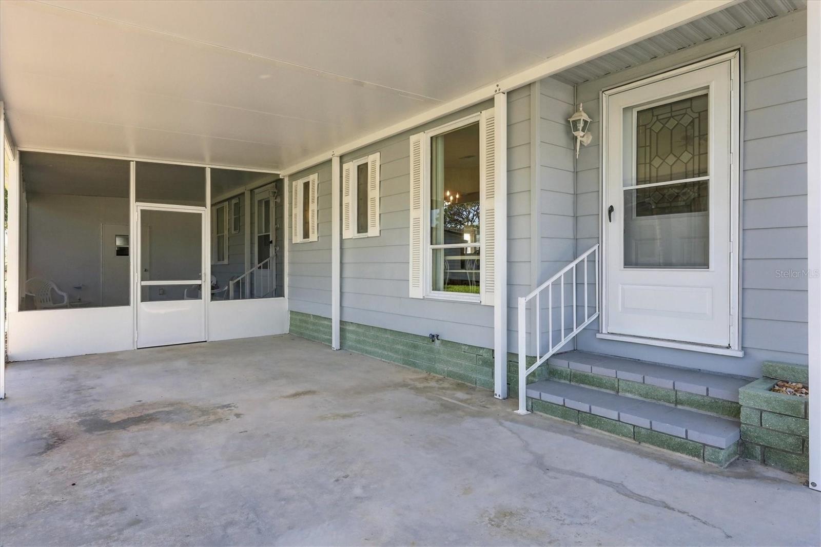 Newer carport & shed