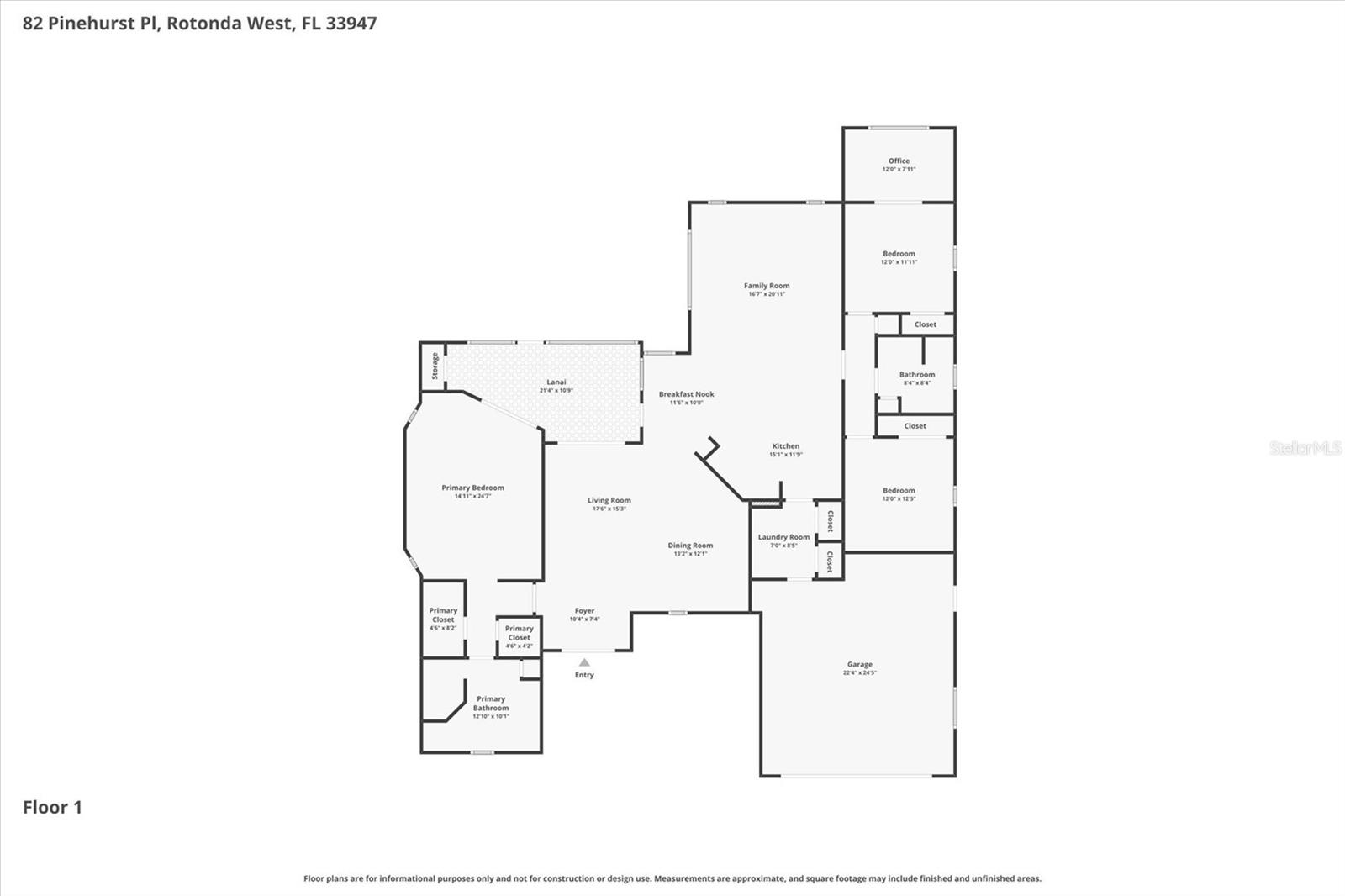 82 PINEHURST PLACE, Rotonda West, FL 33947