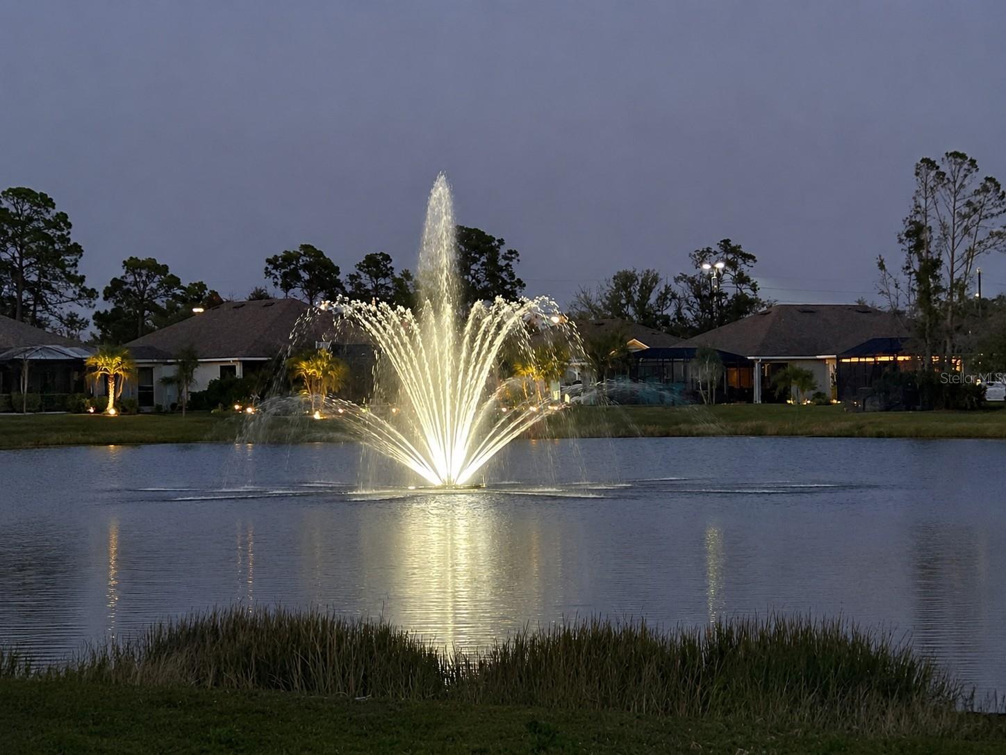 Fountain at Night